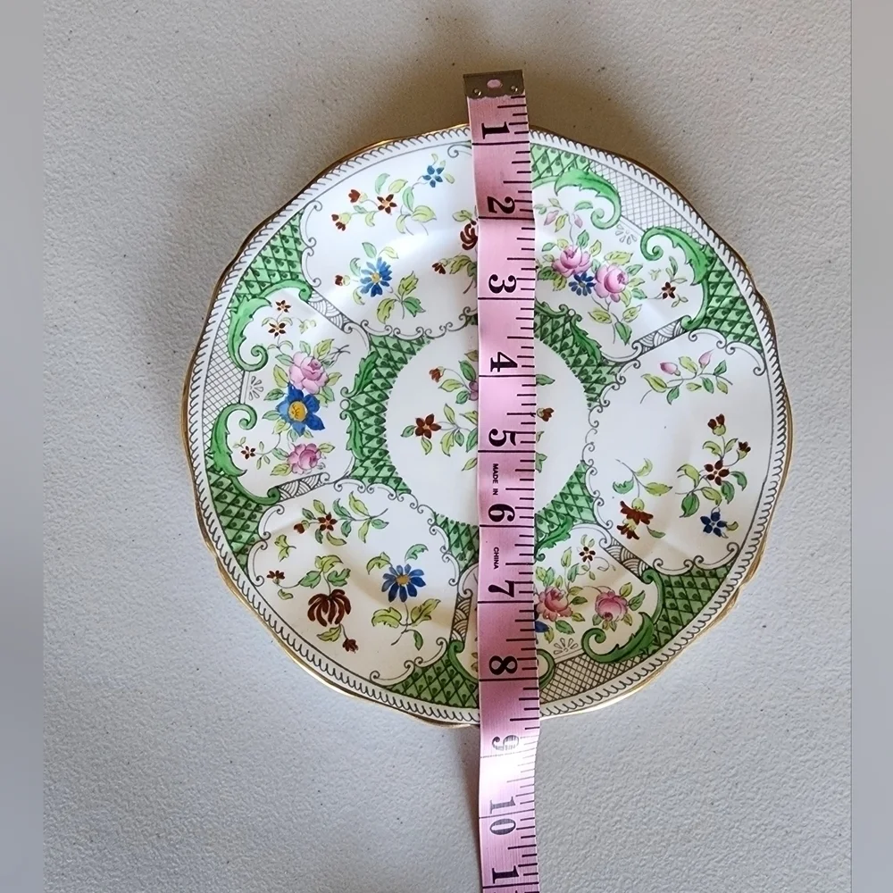 Adderley Lowesoft Light Green Bone China.